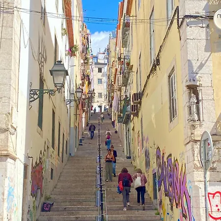 Lejlighed Tejo River View Classic Flat In Lisbons Historic Heart *